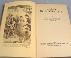 Antiquarian Book Bobby In Movieland Hardcover 1921 by S. J. Francis J. Finn