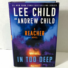 Reacher: In Too Deep Lee Child & Andrew Child Hardcover w/ Dust Jacket English