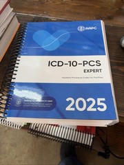 ICD-10-PCS Expert Complete Code Set for Facilities 2025 – Spiral-bound by AAPC