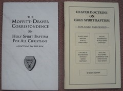 2 BOOKS ~ JERRY MOFFITT & ROY DEAVER ON HOLY SPIRIT BAPTISM ~ CHURCH OF CHRIST
