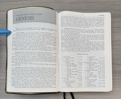1990 Wesley Bible Personal Study NKJV Black GENUINE LEATHER Nelson 986 Red Lettr