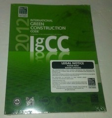 2012 International Green Construction Code IgCC ICC New Old Stock