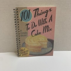 101 Things To Do With A Cake Mix Cookbook 2002 Pre-owned, See Pictures