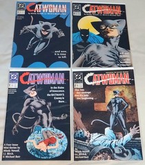 Catwoman #1-4 Complete Set (1st Solo Series/1st Maggie Kyle) DC Comics 1989 VF