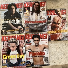 Job Lot 46 x Kerrang Metal/Rock Magazine Issues 2000 Manson Metallica Maiden
