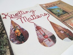 Lot of 3 Vtg MACRAME Magazine Knotting Matters Vans RVs Enchantment Lamp 1970s