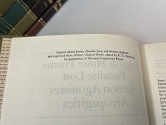 1952 Britannica Great Books Of The Western World Vol 32 Milton
