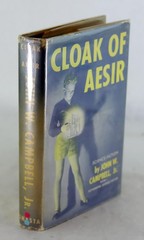 John W Campbell Signed 1st Edition 1952 Cloak of Aesir Shasta Publications HC DJ