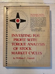 Garrett – Investing for Profit with Torque Analysis of Stock Market Cycles 1973