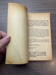 DAVY by Edgar Pangborn (1964) Ballantine SF FIRST PRINTING paperback