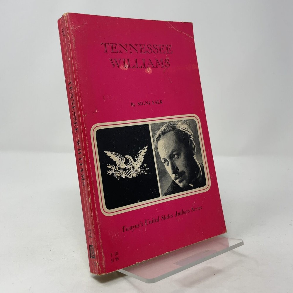 Tennessee Williams (Twayne’s United States Authors Series) by Signi Falk PB Firs