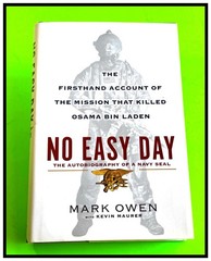 NO EASY DAY by MARK OWEN 2012 1st EDITION HC DJ 1-OWNER MINT