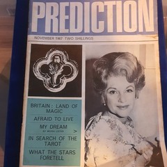 ‘Prediction’ Magazine Publication, November 1967 Volume 33 Number 11, 58 Pages