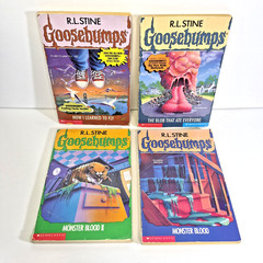 Goosebumps Lot of 4 – R.L. Stine – Paperback – Scholastic