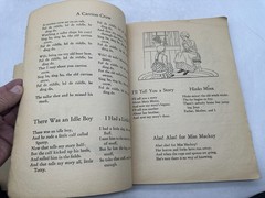 Nursery / Mother Goose Rhymes Whitman Publishing 1936 SC Poor