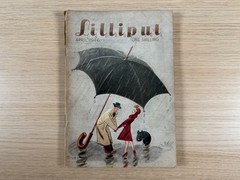 Vintage Lilliput Magazine April 1946 Walter Trier Cover Pocket Art Photography