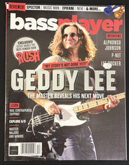 Bass Player Magazine – Issue 389 – December 2019 – Geddy Lee Cover