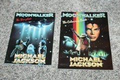 Michael Jackson Moonwalker 1988 Story Book & Coloring Book (NOS)