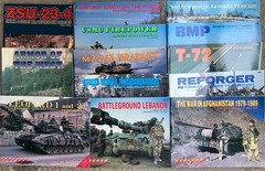 book CONCORD Publications lot of 13 WWII – tanks, Soviet, Battleground Lebanon