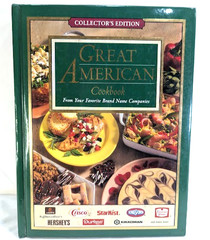 1994 Great American Cookbook Gold-Edged Collector’s Edition Hardcover