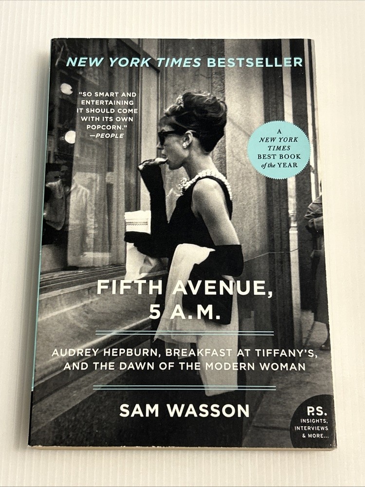 Fifth Avenue 5am by Sam Wasson – Audrey Hepburn – Like New Paperback Book