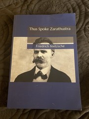 Thus Spoke Zarathustra By Fredrich Nietzsche (2022, SC)