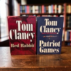 Tom Clancy Hardcover Book Lot 5 Jack Ryan 4 First Edition First Printings
