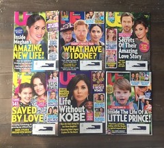 Us Weekly Magazine Lot of 6 April 6, 2020 – May 11, 2020 Celebrities