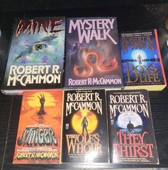 Robert Mccammon Books ~ Stinger, Mine, Mystery Walk… 2 Hardcover 4 Paperback