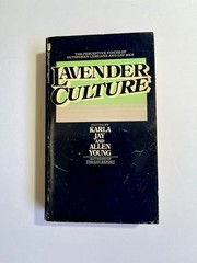 Vintage Gay Lesbian Book 1979 “Lavender Culture” LGBTQ