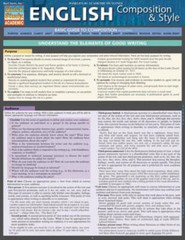 English Composition & Style (Quick Study Academic) – Pamphlet – GOOD