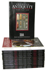 AMERICAN ANTIQUITY MAGAZINE Lot of 18 2005-2021 SAA Society Am. Archeology READ!