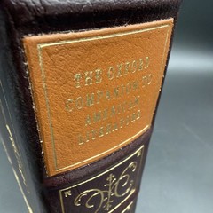 Easton Press Oxford Companion to American Literature 1993, 5th Edition