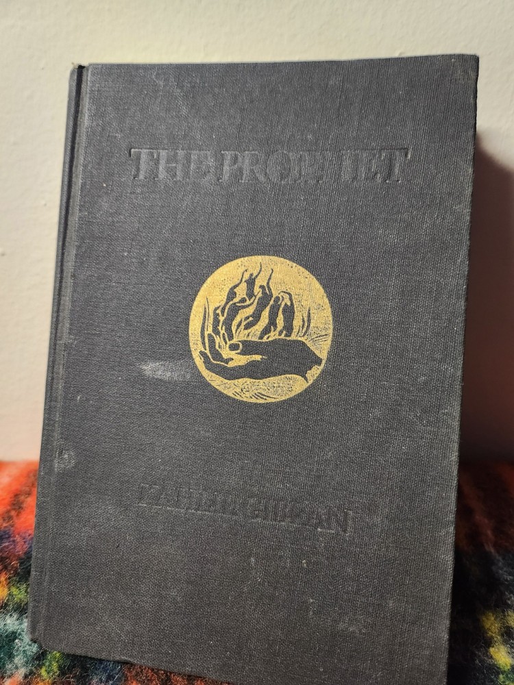 Antique The Prophet 1st Edition Kahlil Gibran Hardcover 1962 Pre-owned