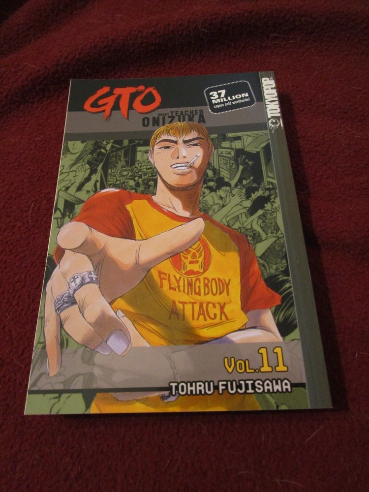 GTO volume 11 by Tohru Fujisawa 2003 manga first print Great Teacher Onizuka