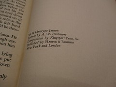 The Ides of March Thorton Wilder 1948 Harper & Brothers Hardcover Vintage Book