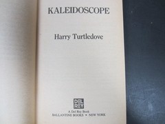 Kaleidoscope Harry Turtledove 1990 First Edition Science Fiction Fantasy Del Rey