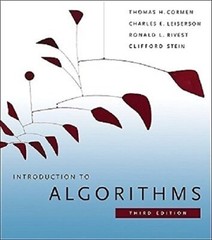 Introduction to Algorithms by Thomas Cormen