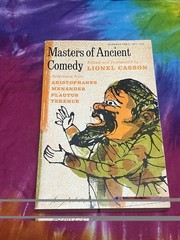 MASTERS OF ANCIENT COMEDY, Lionel Casson( 1967, Paperback)