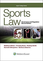 Sports Law Paperback