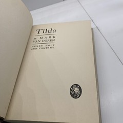 Tilda by Mark Van Doren (Henry Holt, 1943, Hardcover)