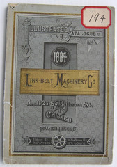 Link Belt Machinery Catalog 1884 144 Pages PB Elevating & Conveying Good Cond