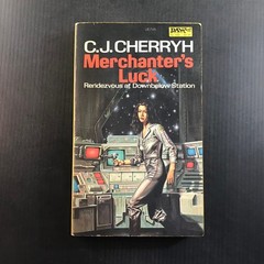 Merchanter’s Luck C.J. Cherryh First Printing 1982 Science Fiction DAW