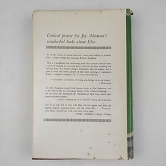 1966 The Story of Elsa by Joy Adamson HC 319 Pages Dust Jacket