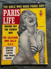 PARIS LIFE Magazine May 1957 #29 Pin-Up Girls Hot Girl Sexy Babe Men’s Interest