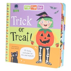 Flip Flap Fun: Trick or Treat & Knock, Knock, Who’s Here? 2 Books Set – Ages 5+