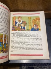 Folk Tales Children Love Watty Piper hc 1934 Vtg Book Beautifully Illustrated