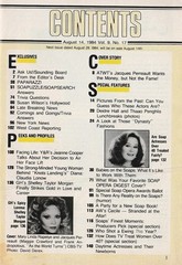 Soap Opera Digest Aug 14, 1984 JACQUES PERRAULT-DEIDRE HALL-CLAUDA LONOW-DYNASTY