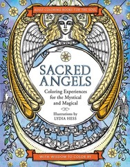 SACRED ANGELS (Coloring Books for the Soul), Hess, Lydia, Excellent Book