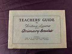 Vintage Palmer Method Penmanship Book Teacher’s Guide Primary Grades
